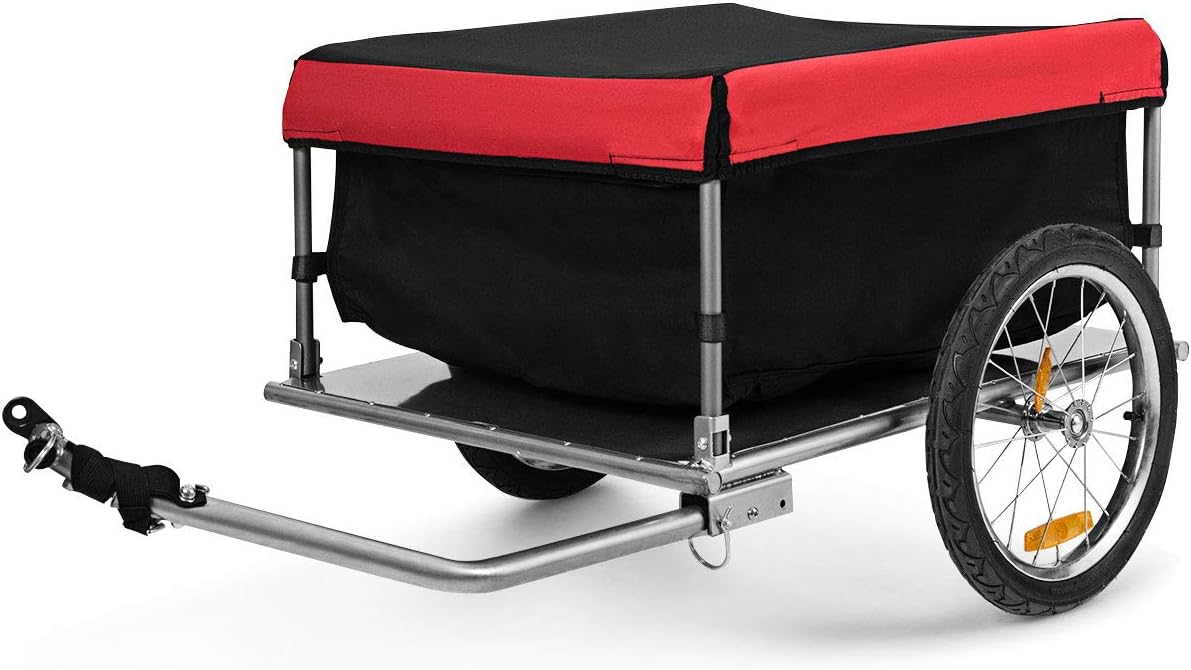 Folding Bicycle Cargo Trailer with 16’’ Wheels V968