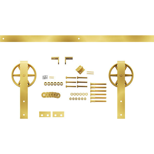 Barn Door Hardware Set with 7 ft Track L22637