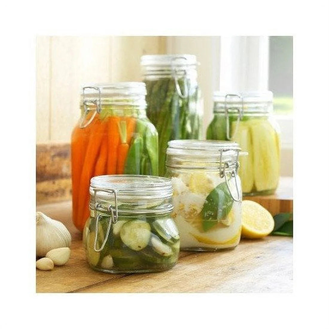 4L Swing Top Glass Jar R69389