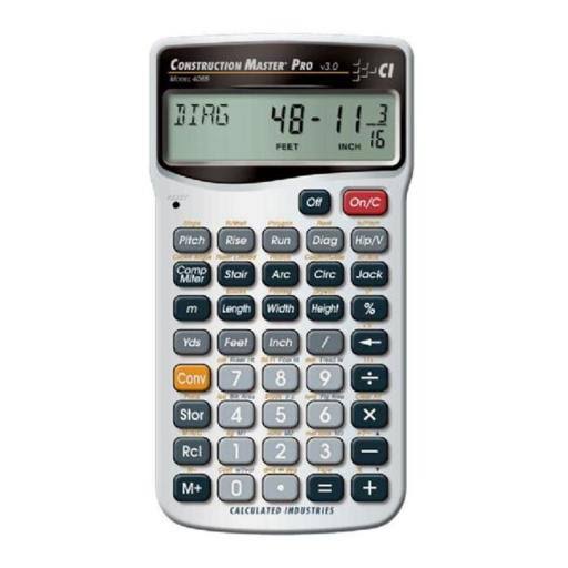 Construction Master Pro Calculator V3814