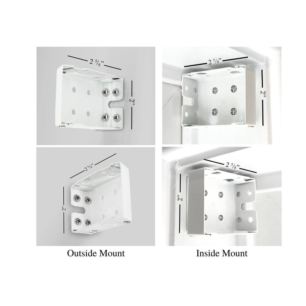 White Cordless Faux Wood Blind E646