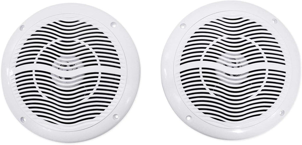 White 2-Way Marine Boat Speakers Pack of 2 F3678