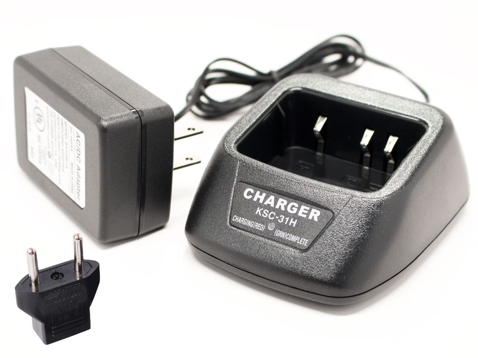 Charger with EU Adapter for Two-Way Radio J5723