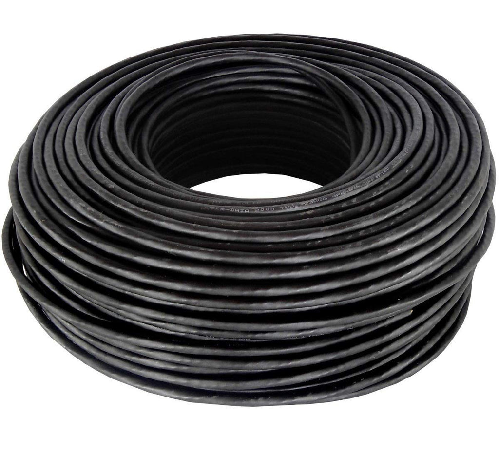 200 FT Heavy Duty CAT6 Waterproof Outdoor Direct Burial UV Resistant Ethernet Patch Cable X812765