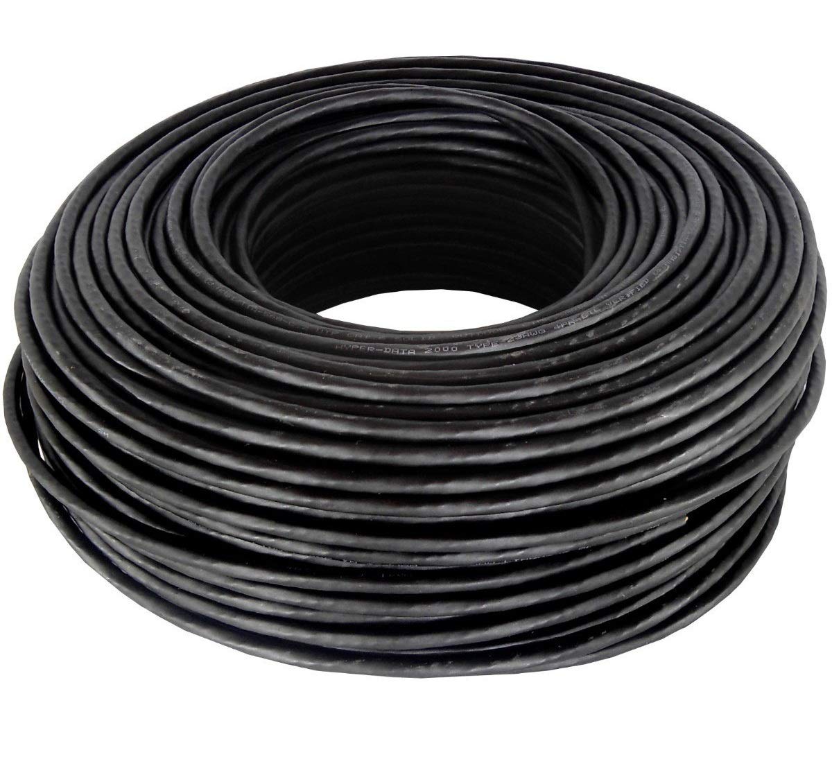 200 FT Heavy Duty CAT6 Waterproof Outdoor Direct Burial UV Resistant Ethernet Patch Cable X812765