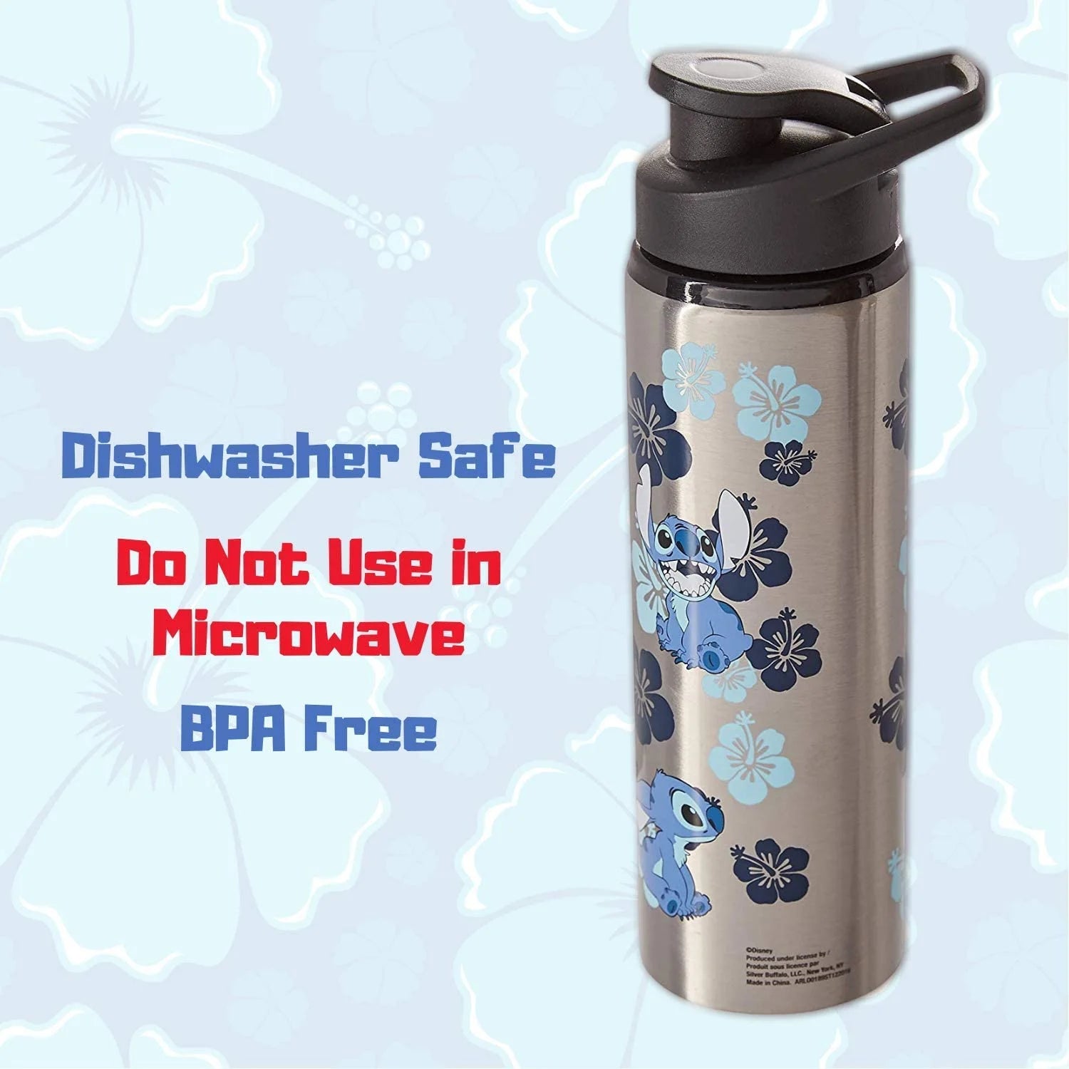 25 Ounces Double Walled Stainless Steel Water Bottle A250879