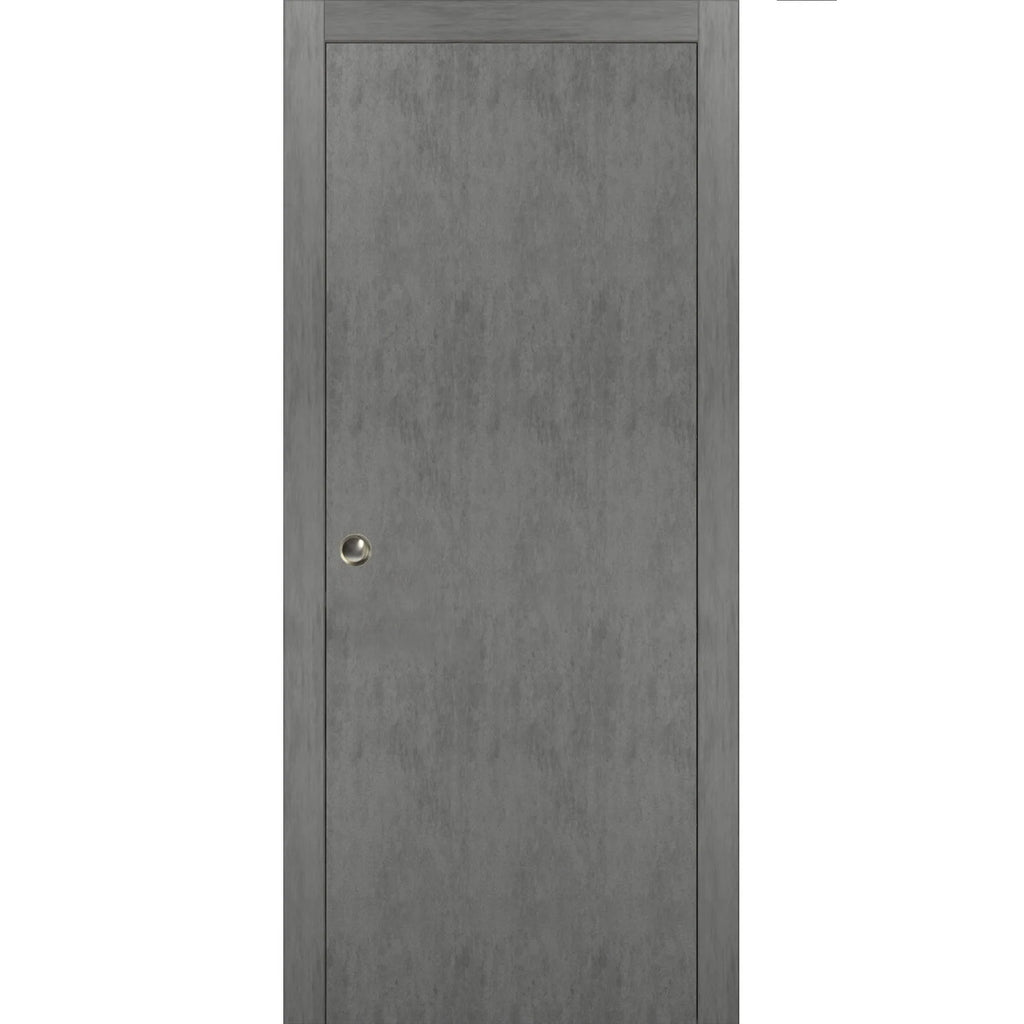 Sliding French Pocket Door 36 x 96 inches Solid Wood Interior Door E481572