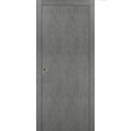 Sliding French Pocket Door 36 x 96 inches Solid Wood Interior Door E481572