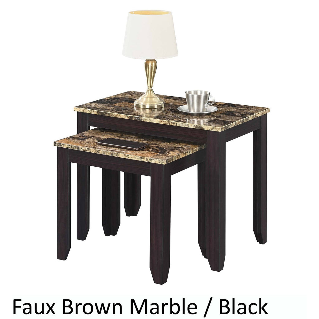 Brown Nesting End Table E61875