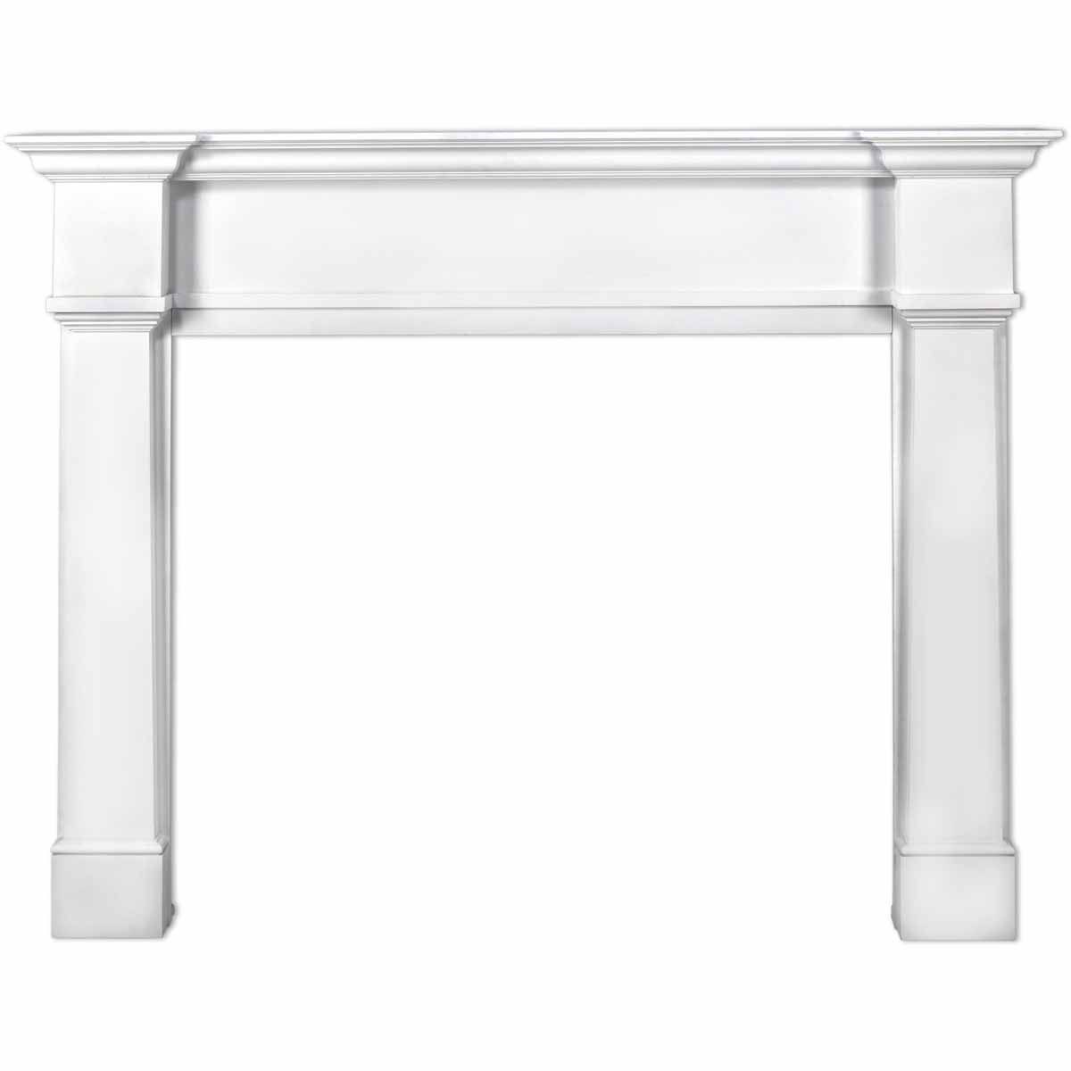 White Fireplace Mantel E119435