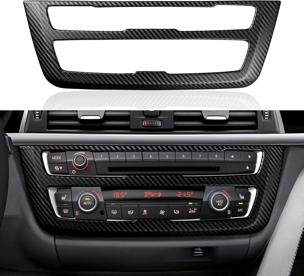 Car Dashboard Panel Frame Cover Trim Sticker Interior Decoration Pack of 2 S304