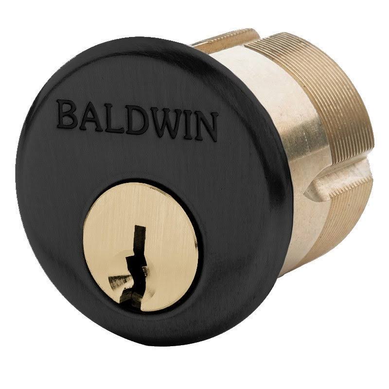 Satin Black Mortise Cylinder C Keyway W30944