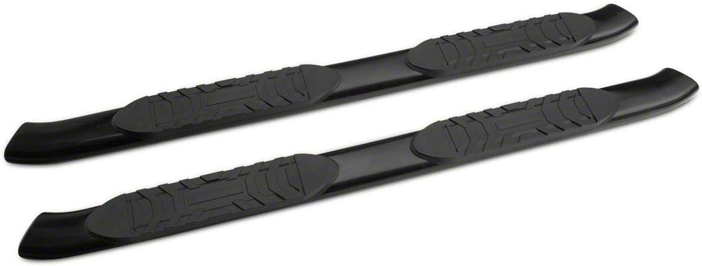 Black Oval Bent End Side Step Bars E346616
