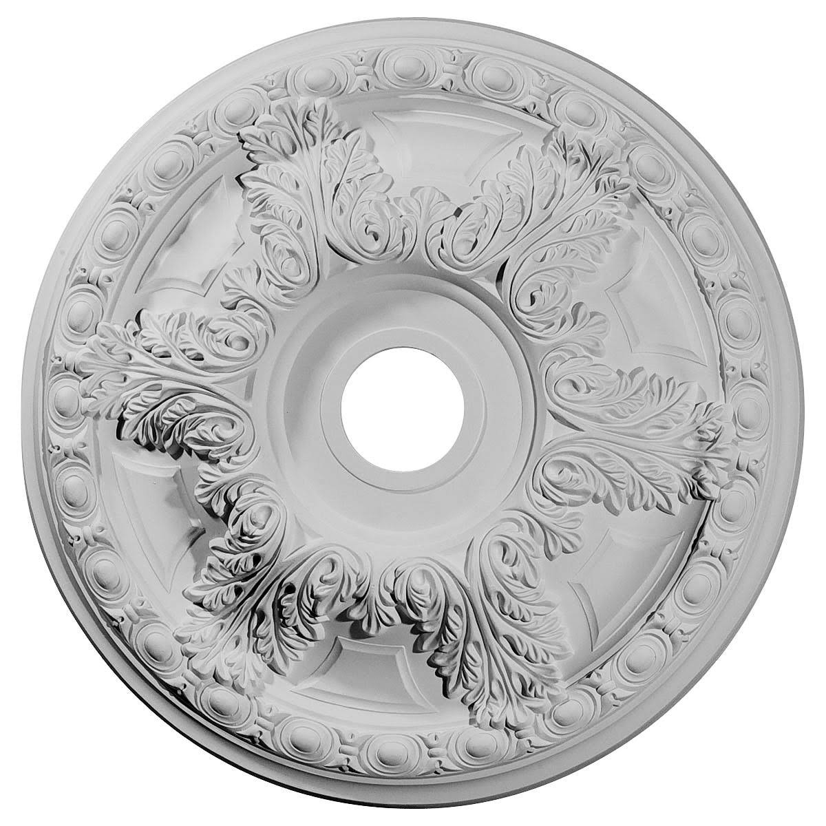 Granada Ceiling Medallion, Hand-Painted Antique Copper J801308