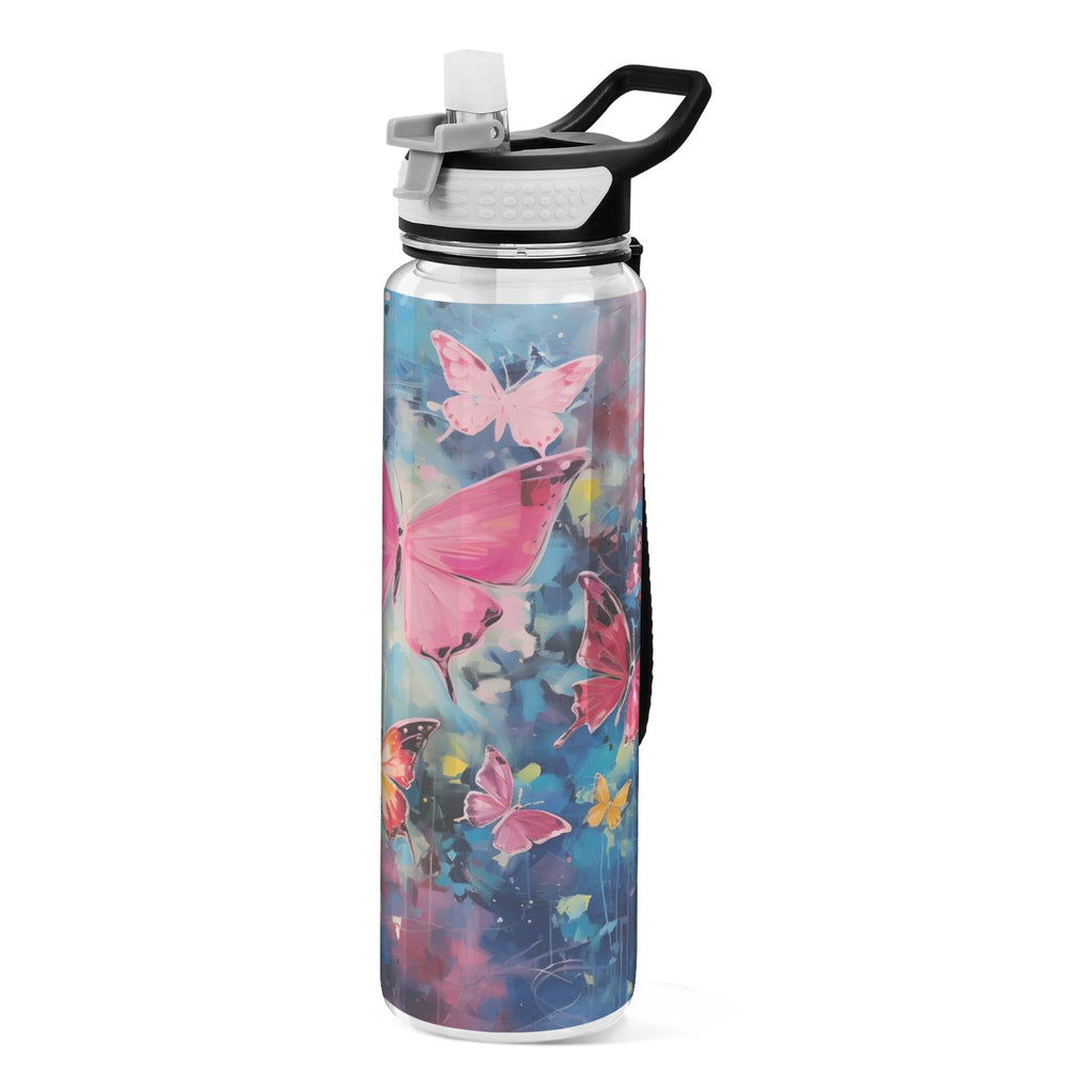 32oz Tritan Leakproof Water Bottle with Straw P2481