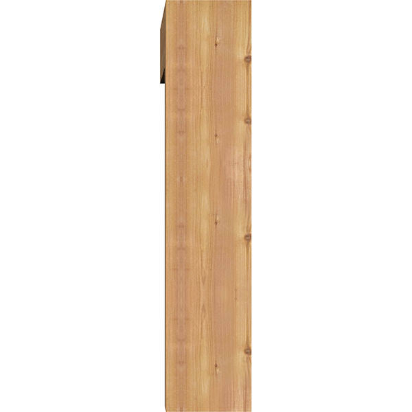 Western Red Cedar Smooth Bracket with Offset Brace Y713413