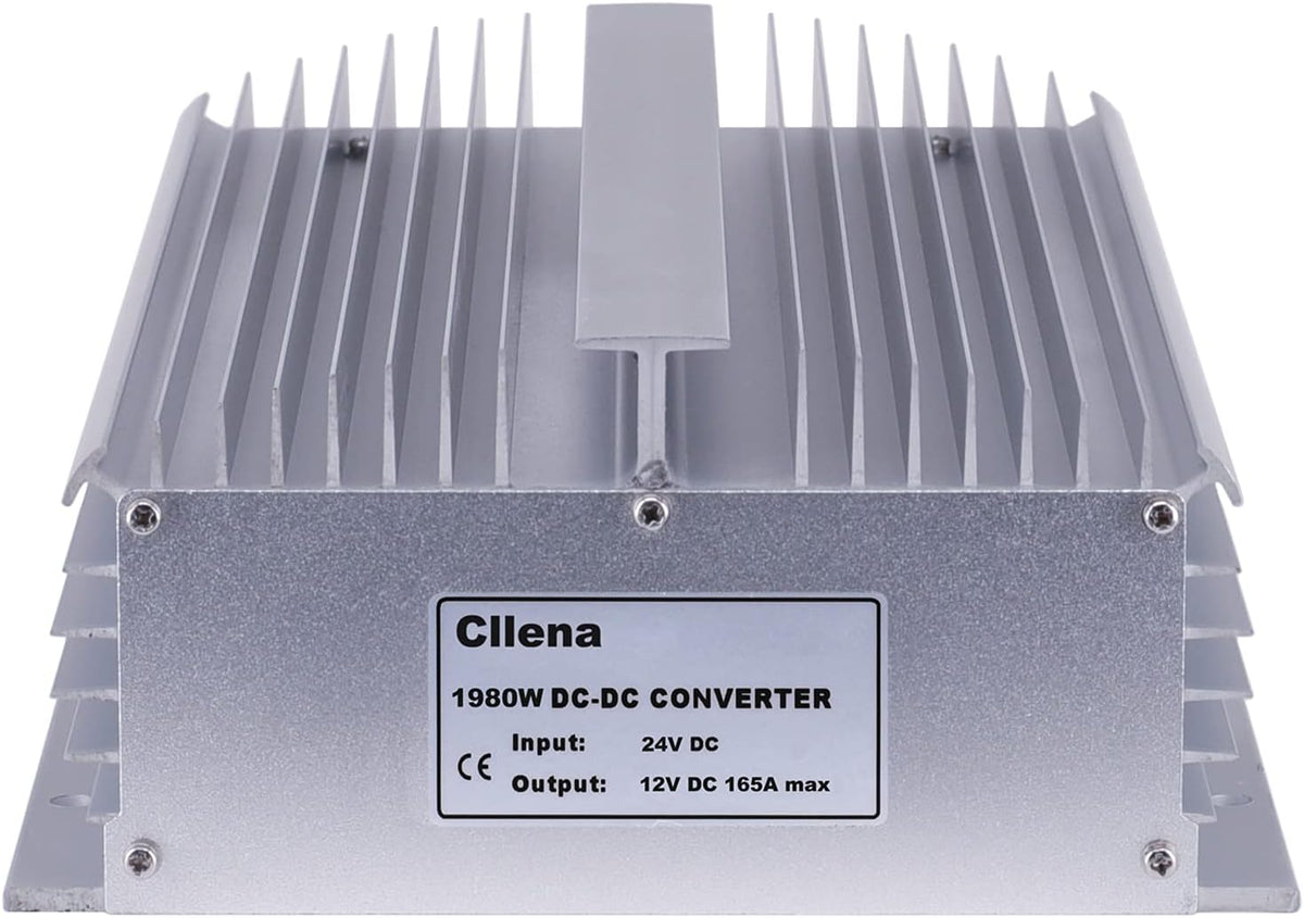 DC 24V to 12V Step Down Converter Voltage Regulator 165A 1980W Waterproof U4618