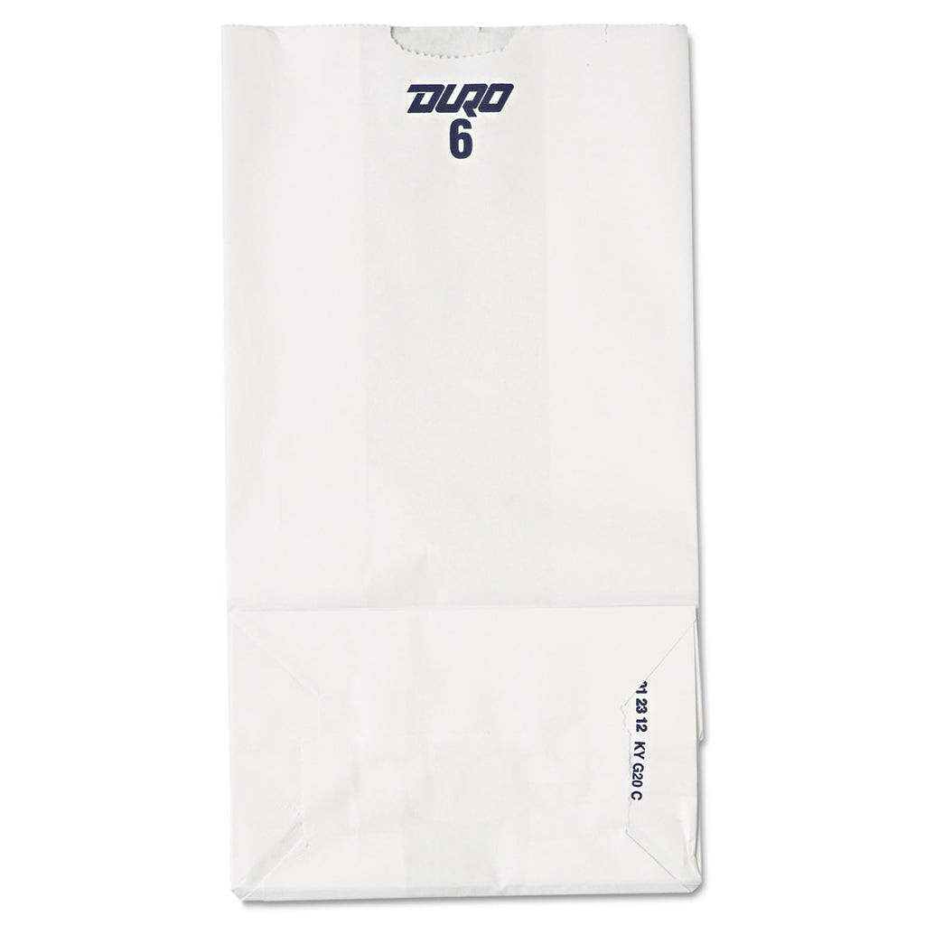 500 bags White Paper Grocery Bag G25577