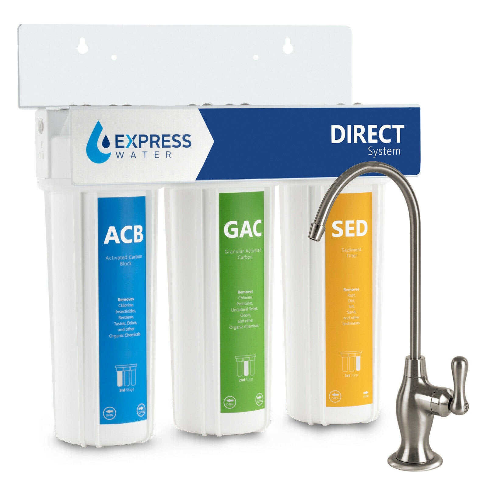 3 Stage Under-Sink Water Filtration System B131124