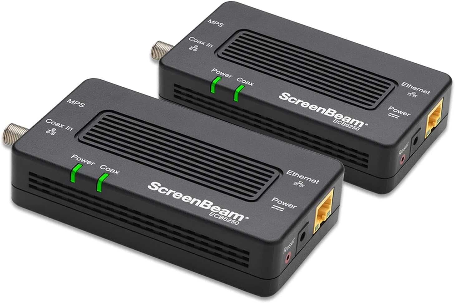 Bonded MoCA 2.5 Network Adapter Ethernet Over Coax Starter Kit X10631