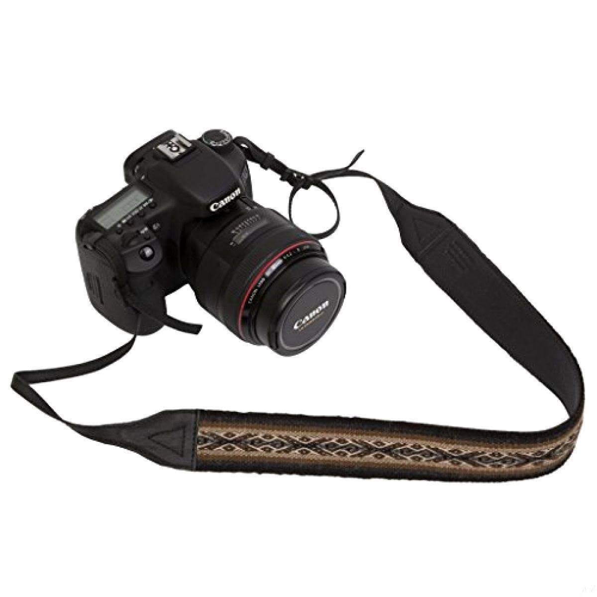 Black Leather Strap for DSLR Cameras W36315