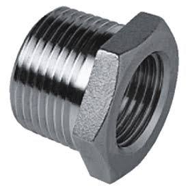 Cast Pipe Fitting Hex Bushing 2-1/2x22 x 3/4x22 NPT Male x Female, Pkg Qty 5 X2715