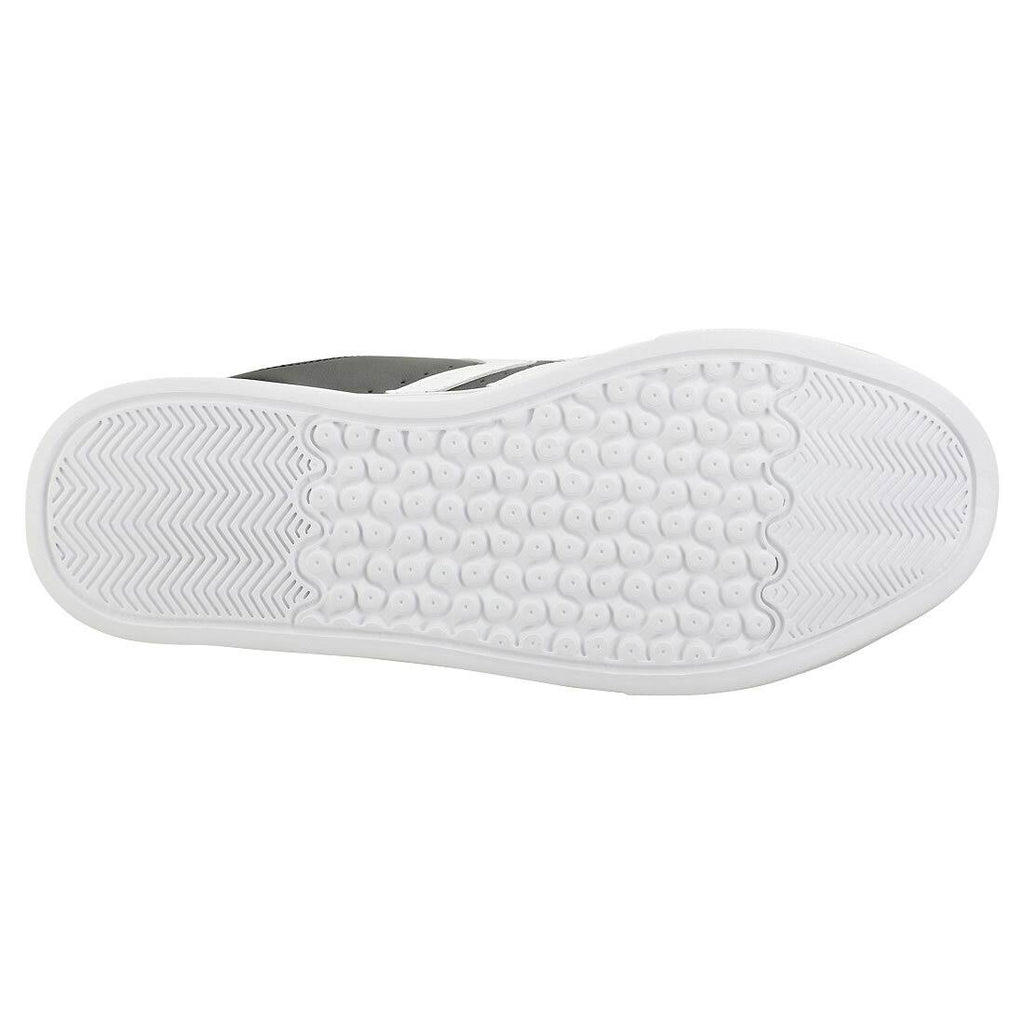 Black White Synthetic Casual Trainers C530