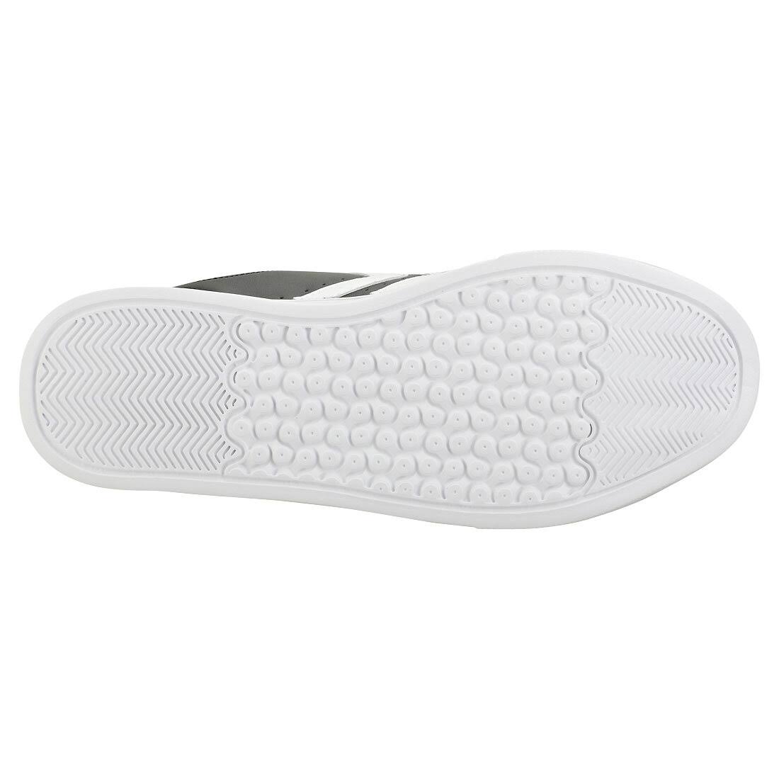 Black White Synthetic Casual Trainers C530