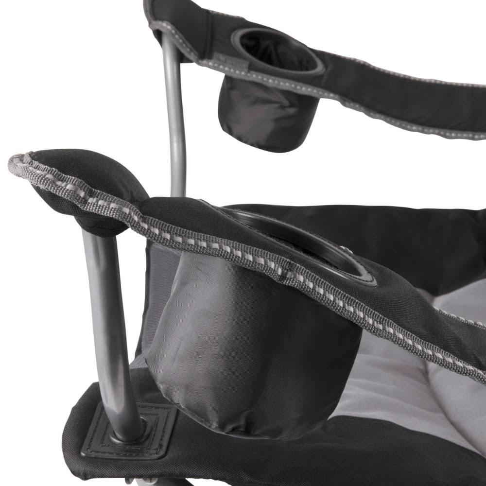 Black Reclining Camp Chair K88906