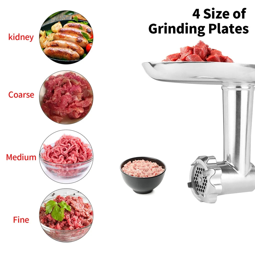Metal Meat Food Grinder Attachment Kit for Stand Mixer S9365