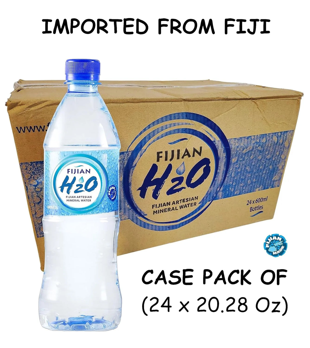 Natural Artesian Mineral Water 24 Pack (20.28 Oz Bottle) R9127
