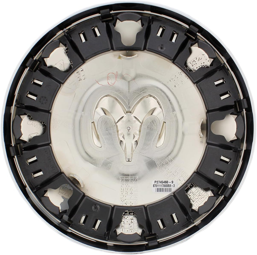 Chrome Hub Cap Wheel Center Pack of 2 M440