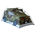 Camouflage 2 D Shaped Doors Fiberglass Poles Tent T64148