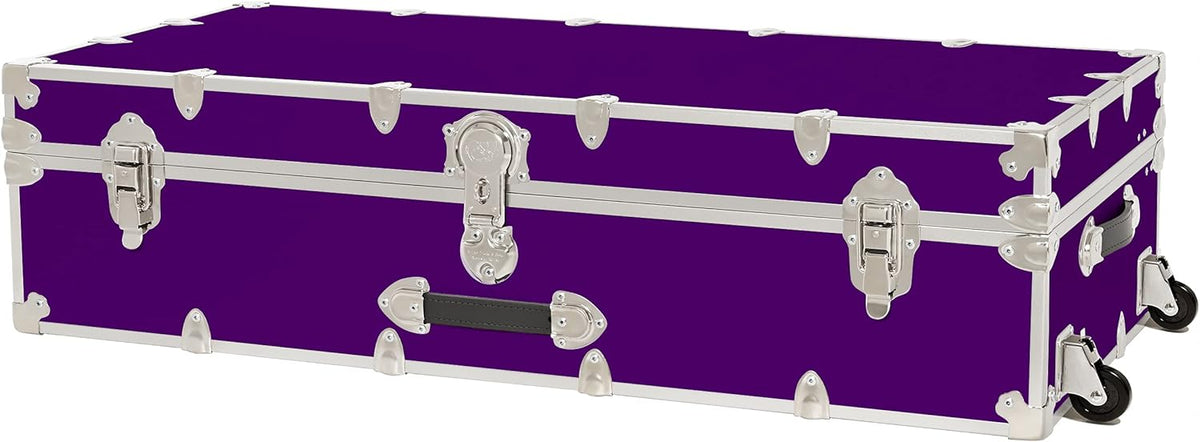 Armor Trundle Trunk with Removable Wheels, Underbed Storage 44x20x12 (Royal Blue) J28853