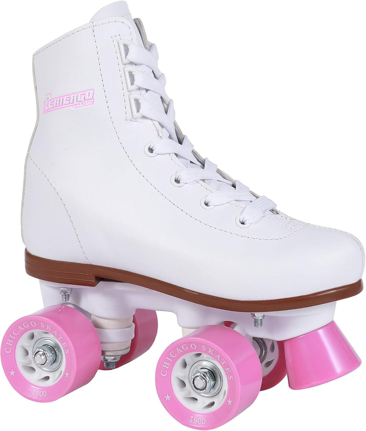 White Youth Quad Roller Skates Z9281