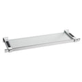 Chrome/Black Crystal Bathroom Shelf F7491