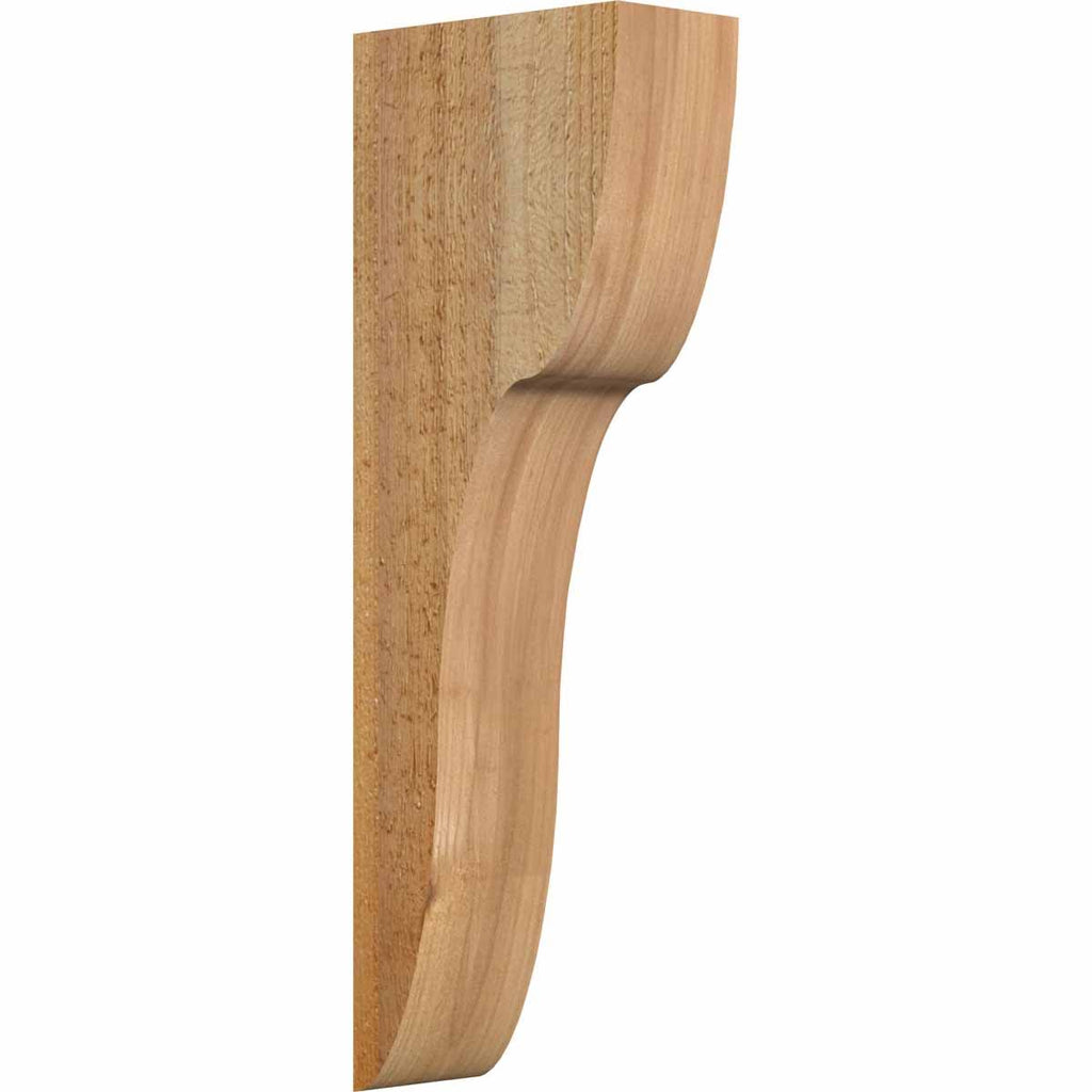 Carmel Rough Sawn Corbel, Western Red Cedar S9266