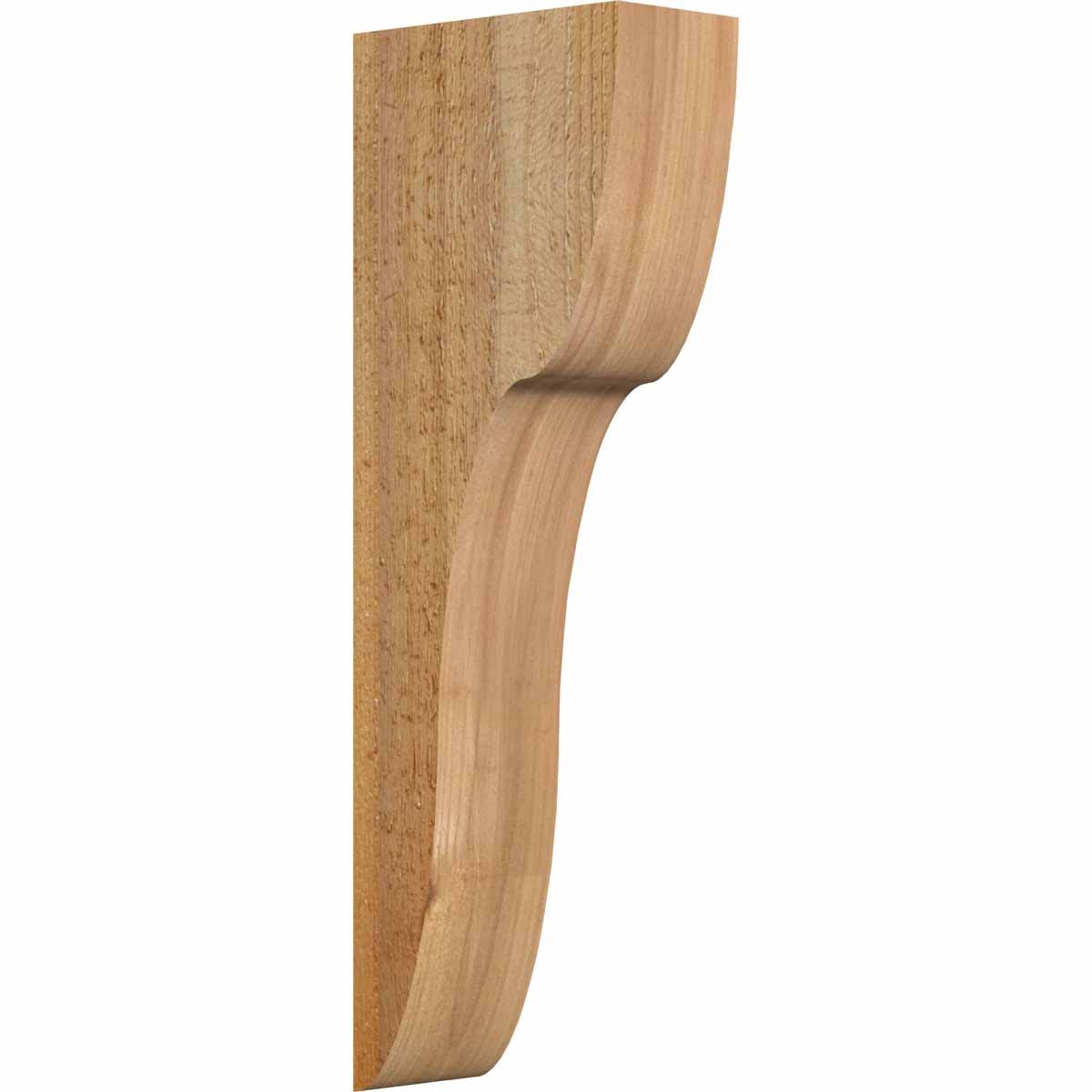 Carmel Rough Sawn Corbel, Western Red Cedar S9266