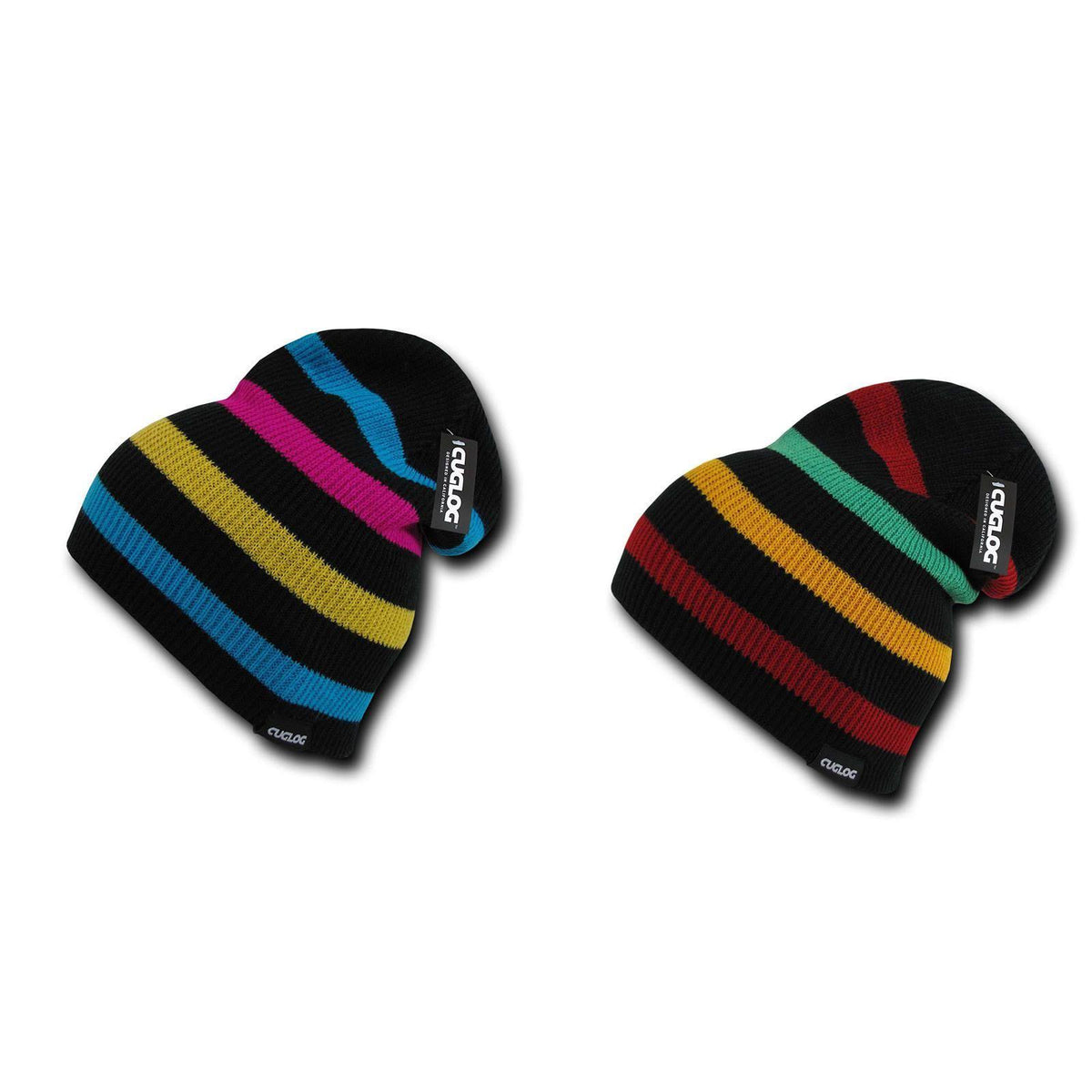 1 Dozen Cuffed Slouched Beanies F569