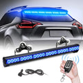 27 Inch 6 Panel Amber and White LED Strobe Light Bar Pack of 2 L262690