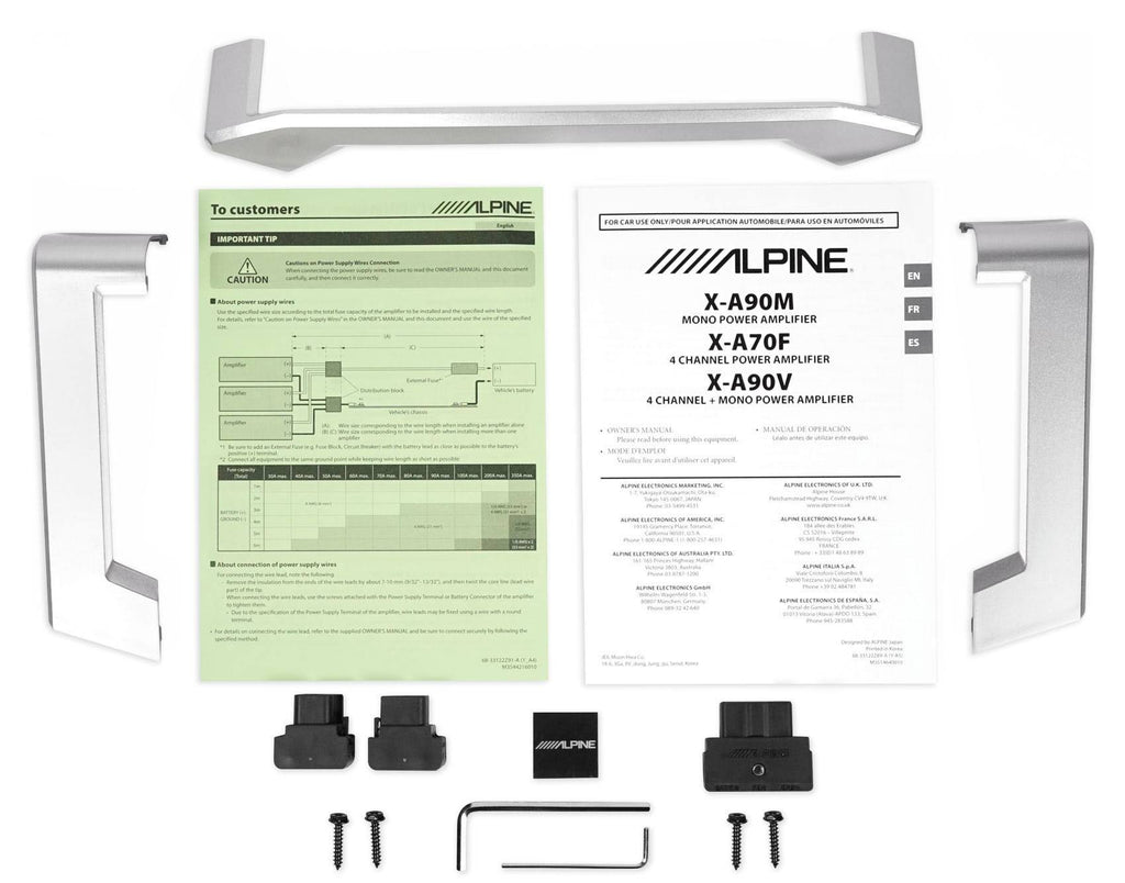 4-Channel Car Amplifier 1400W D5446