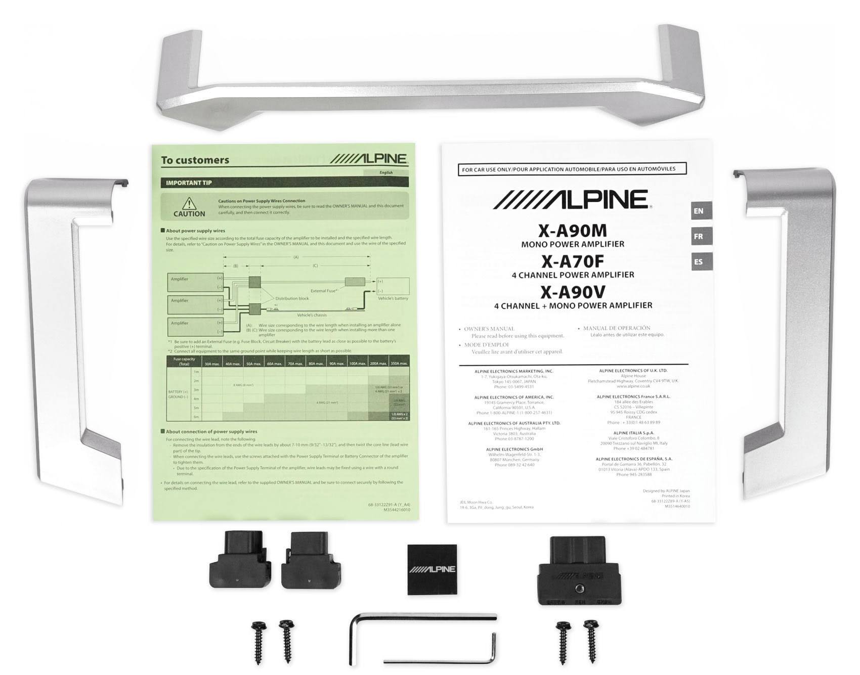 4-Channel Car Amplifier 1400W D5446