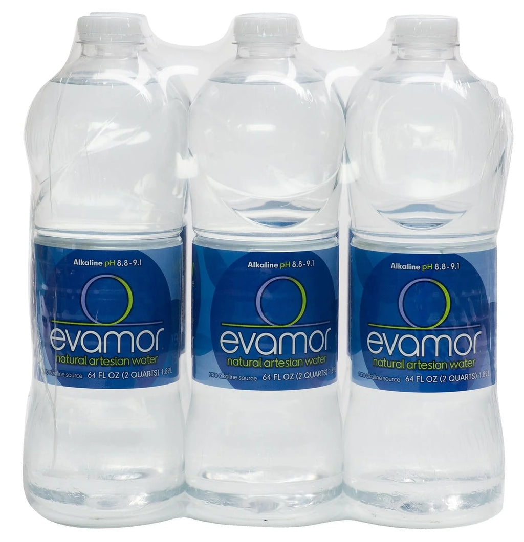 Natural Alkaline Artesian Water, 64-Ounce (Pack Of 6) D383066