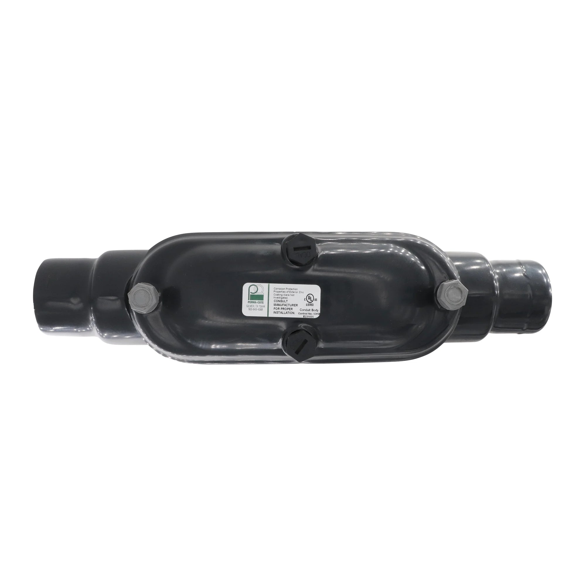 1-1/2-Inch PVC-Coated Conduit Body S17021