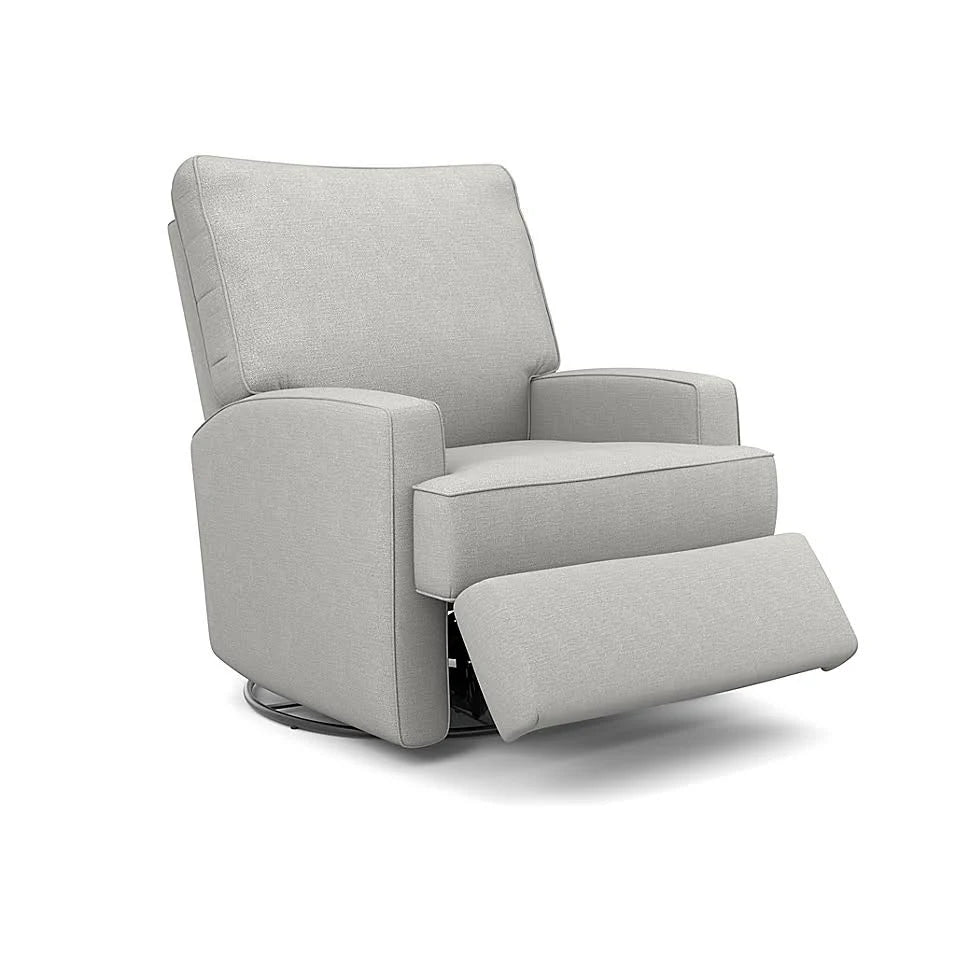 Grey Swivel Glider Recliner K3143