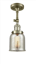 Antique Brass Semi Flush Mount Light P13808