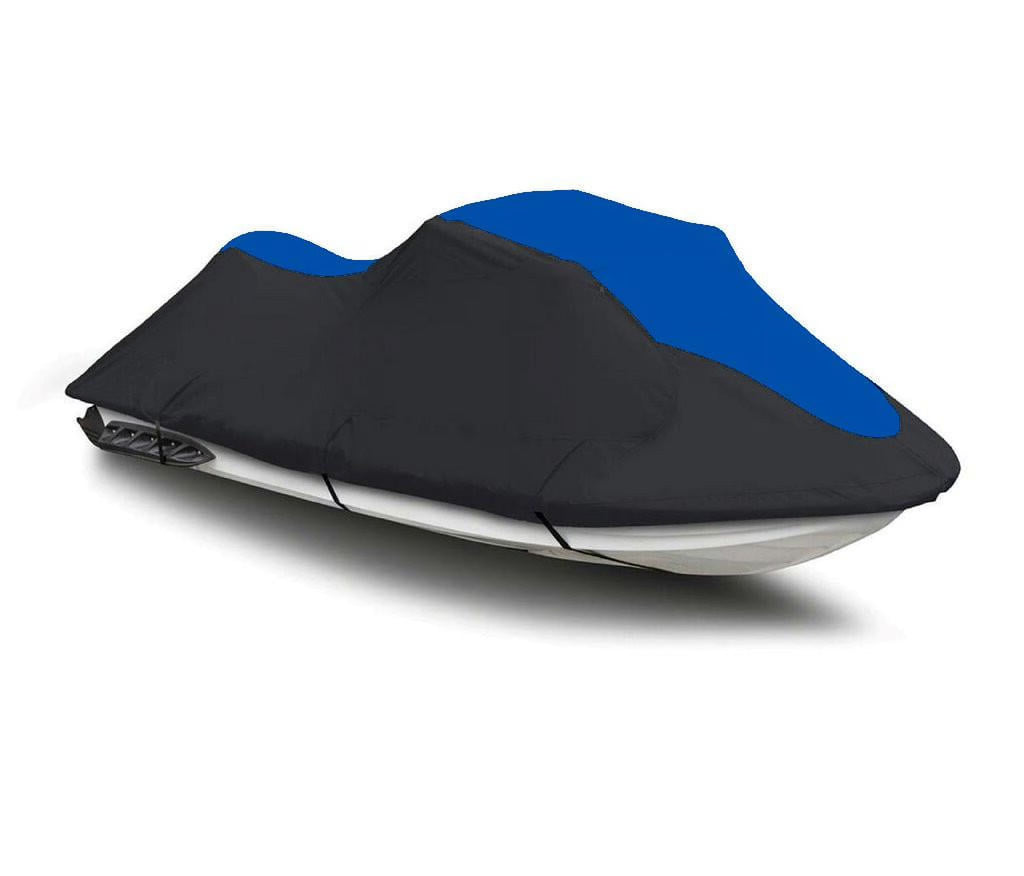 Black Blue 600 Denier Jet Ski PWC Watercraft Cover L15089