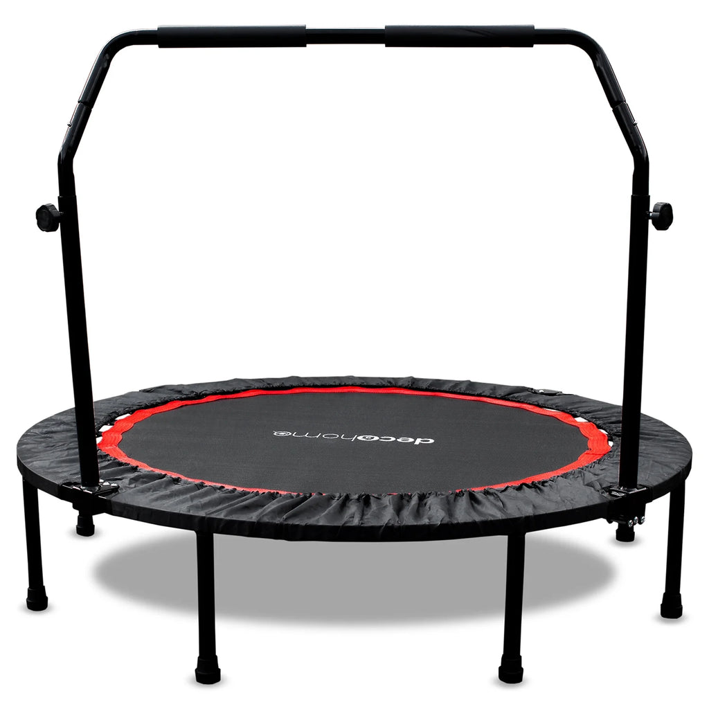 Folding Mini Trampoline with Adjustable Handle Bar B106
