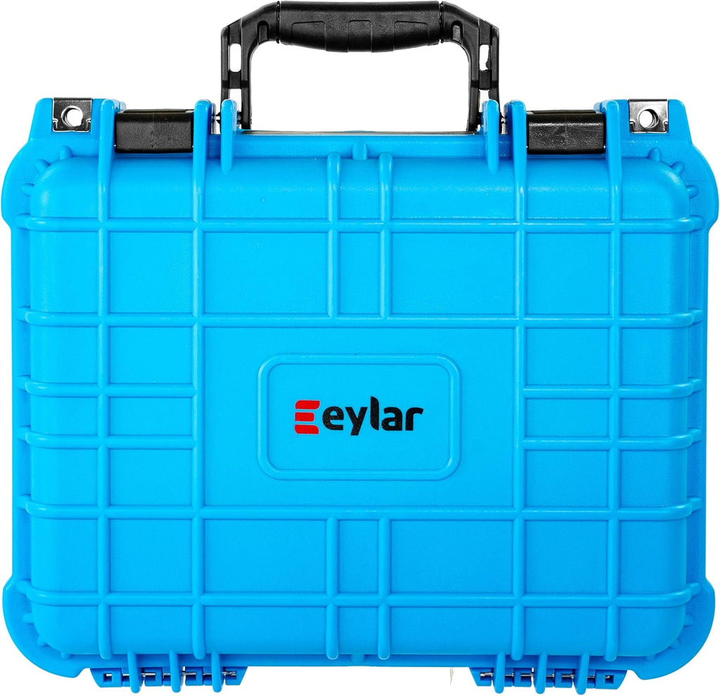 Hard Camera Case Water & Shock Proof with Foam Light Blue D82028