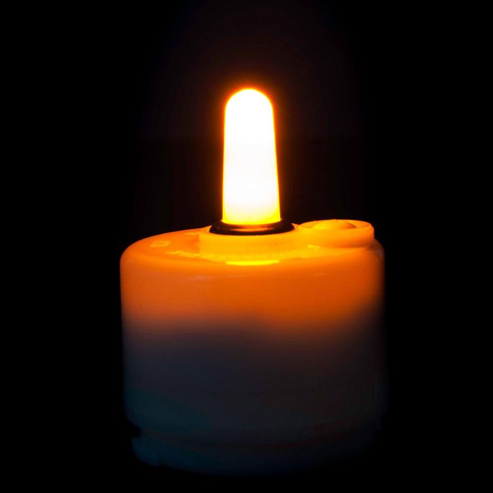 Set of 12 Flameless Candle H476